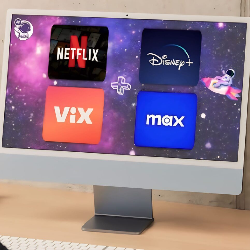 Netflix + Disney Premium + Vix + Max