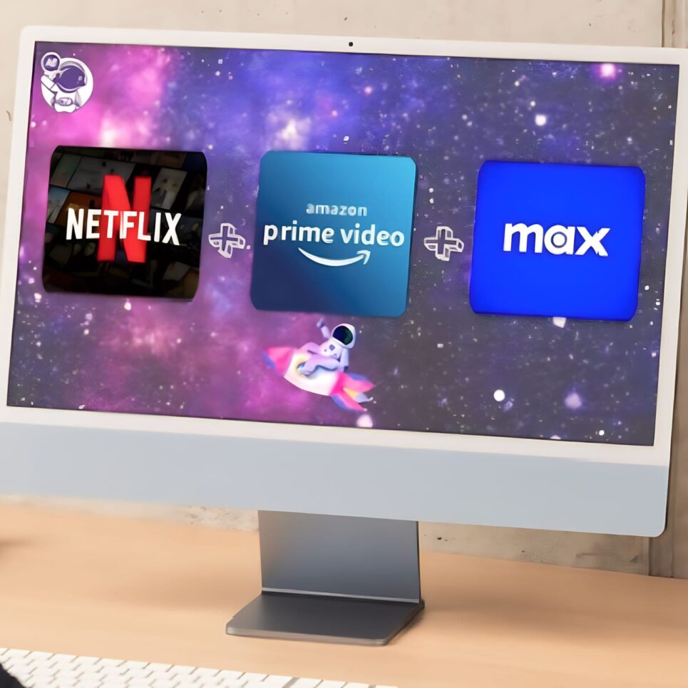 Netflix + Amazon Prime Video + Max